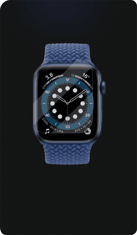 Smartwatch Tempered Glass Screen Protector
